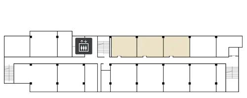 ゲストルーム案内図