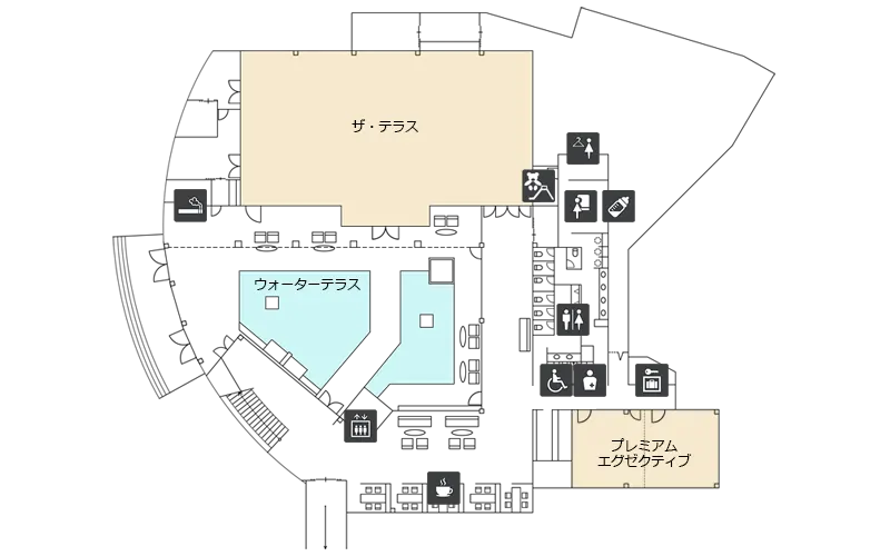 新館1階フロアマップ