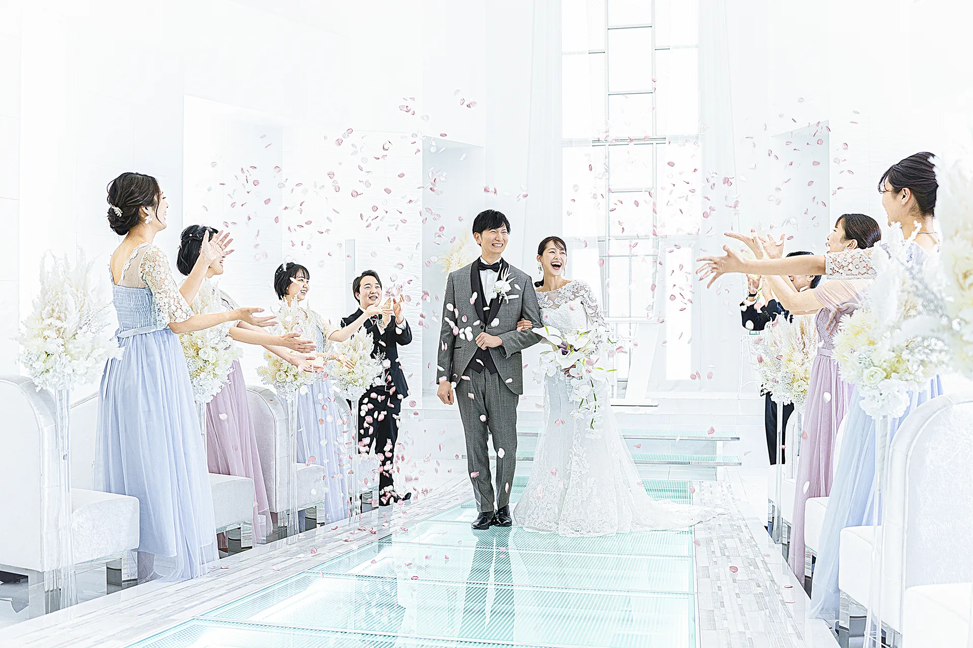 神聖なホワイトチャペルで感動と祝福を